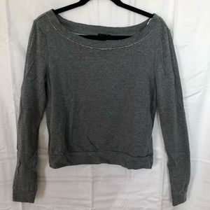 Scoop neck sweater